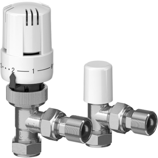 Picture of EPH TRV & Locksheild Twin Pack Rad Valve - 15mm