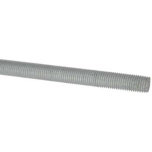 Picture of M8 x 1M Threaded Bar 4.6 Grade Zinc