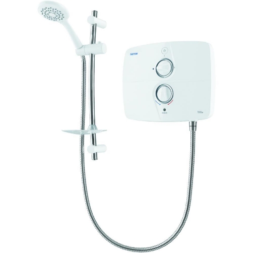 Picture of Triton T90SR Silent Running Pumped Electric Shower White 9kw XT90SRI953 (Not Mains Fed)