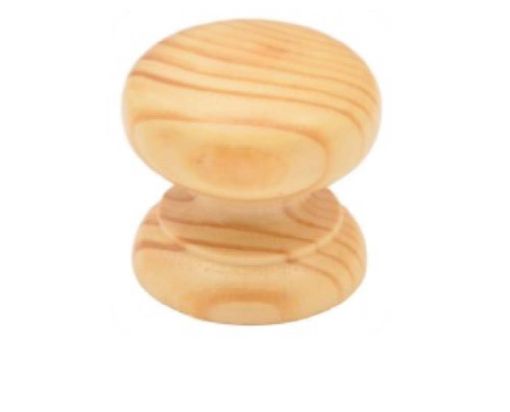 Picture of Phoenix Wooden Pine Knob Lacquered 45mm