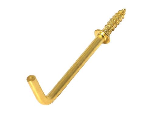 Picture of Phoenix 1.1/4" Dresser Hook Brass (4)