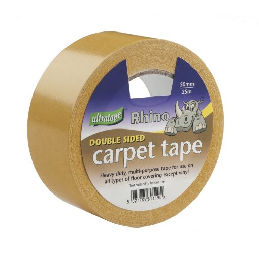 Picture of Bostik Double Sided Carpet Tape  50mm X 25M 