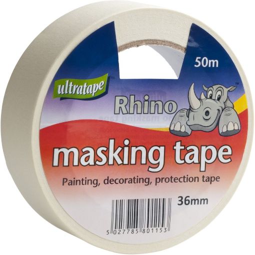 Picture of Bostik General Purpose Masking Tape 36mm X 50M 