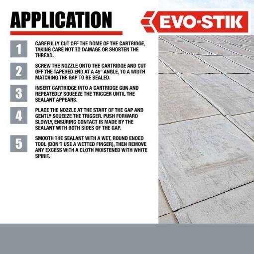 Picture of Bostik Evo-Stik Lead & Gutter Sealant  Cartridge
