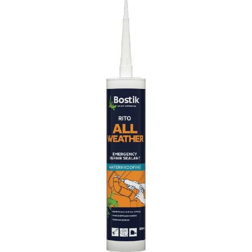 Picture of Bostik Rito All Weather Sealant White 300ml Cartridge