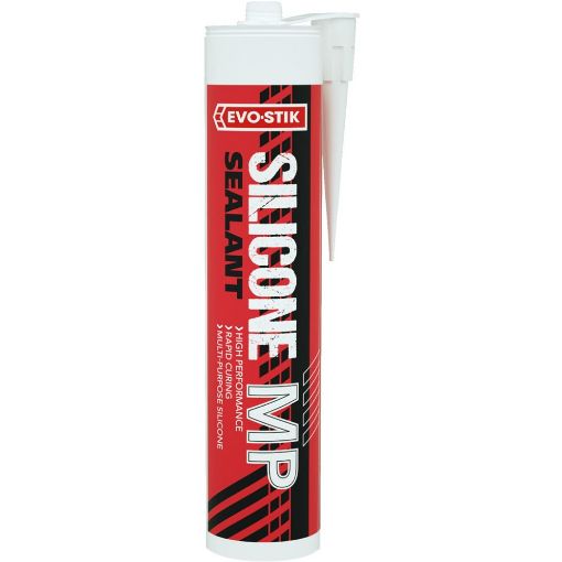 Picture of Bostik Evo-Stik Silicone Sealant Mp Black 300ml Cartridge    