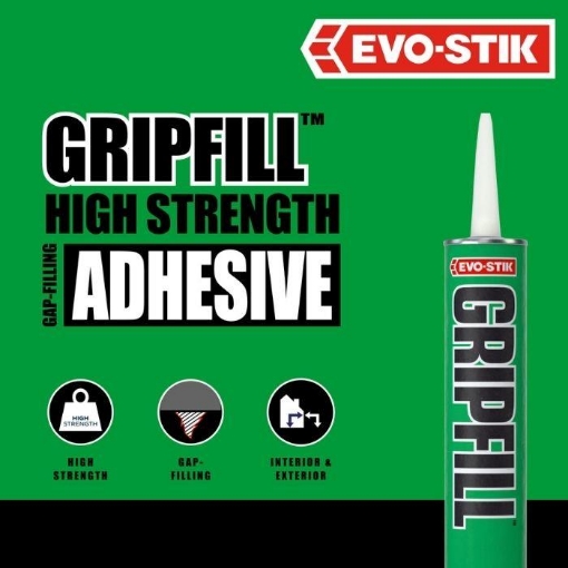 Picture of Bostik Gripfill Adhesive 350ml Cartridge