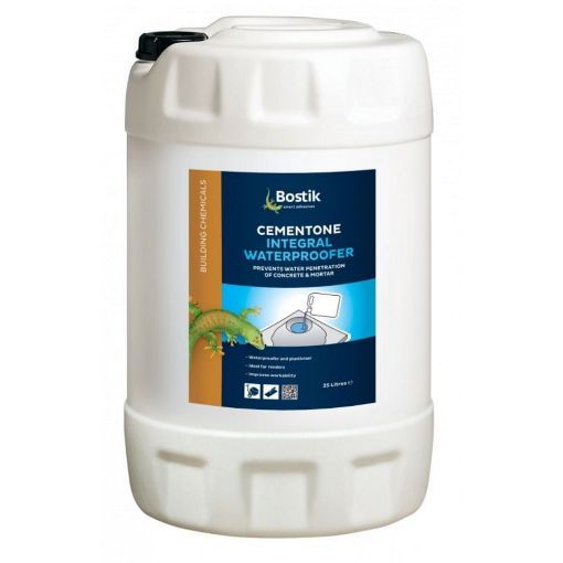 Picture of Bostik Cementone Integral  Liquid Waterproofer 25Ltr