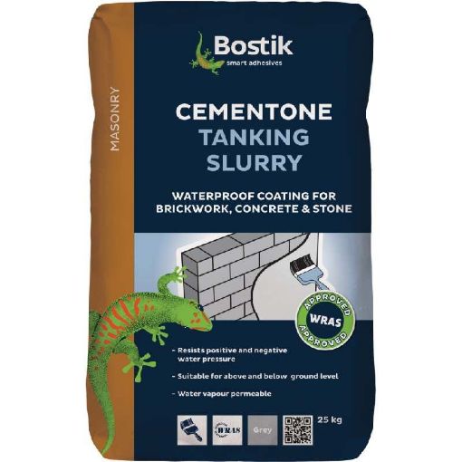 Picture of Bostik Cementone Tanking Slurry Grey 25Kg