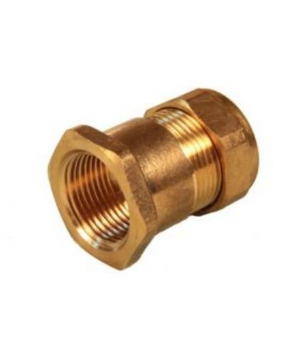 Picture of 312  1" x 3/4" Straight Coupler FI x C 
