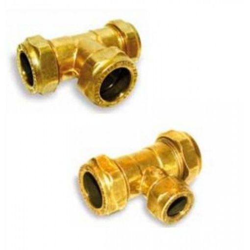 Picture of 318 3/4" x 3/4" 1/2" Reducing Tee
