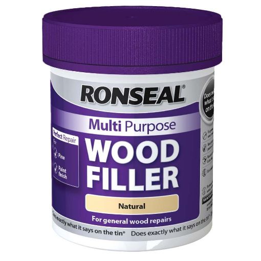 Picture of Ronseal Multi Purpose Wood Filler Natural 250G J 
