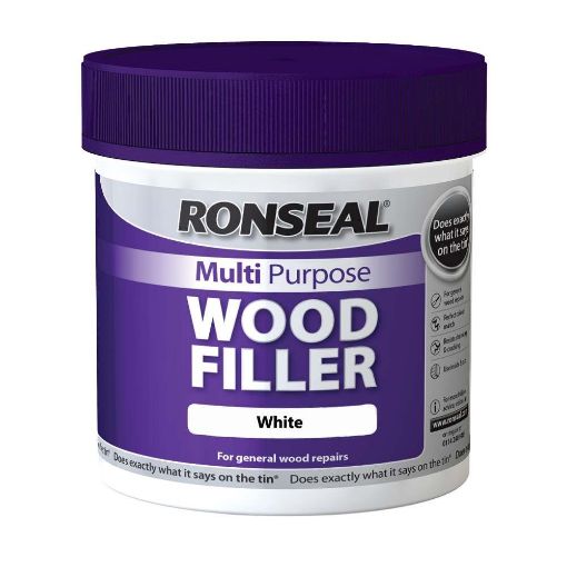 Picture of Ronseal Multi Purpose Wood Filler White 465G J