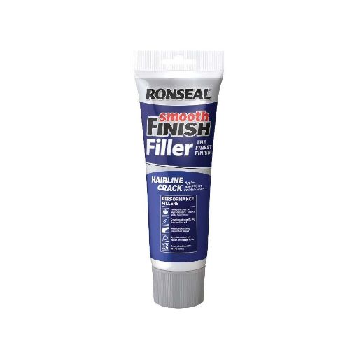 Picture of Ronseal Smooth Finish Hairline Crack Ready Mix Wall Filler White 330G