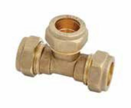 Picture of 618 8mm Equal Tee C x C x C Metric Compression
