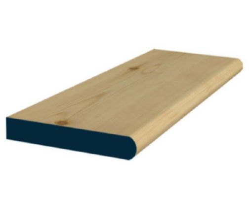 Picture of White Deal Windowboard 150mm x 4.8m (6" x 16ft)