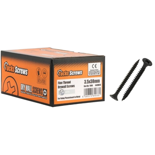 Picture of 85mm x 4.8mm  Fine Drywall Screws 200S