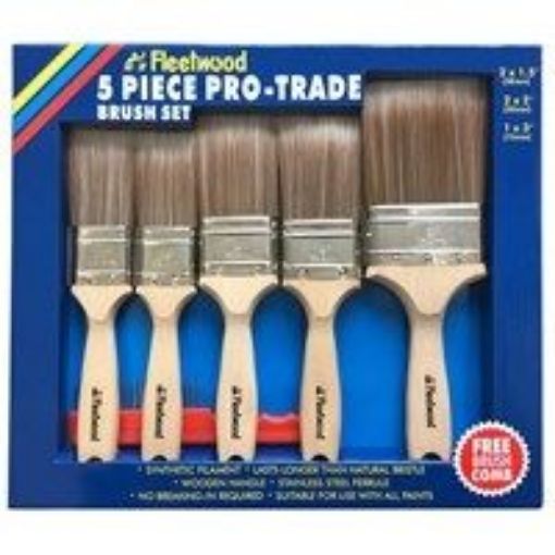 Picture of Fleetwood 5Pc Pro-Trade Brush Set