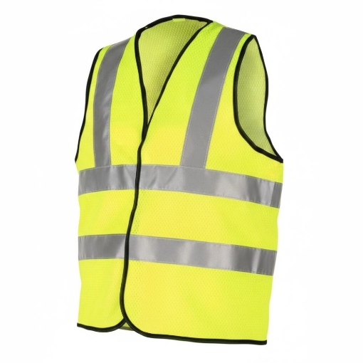 Picture of Safeline Large Hi Vis Waist Coat To En471 Double Band