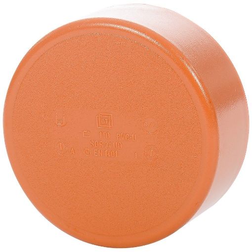 Picture of Wavin Sewer End Cap 110mm (130)