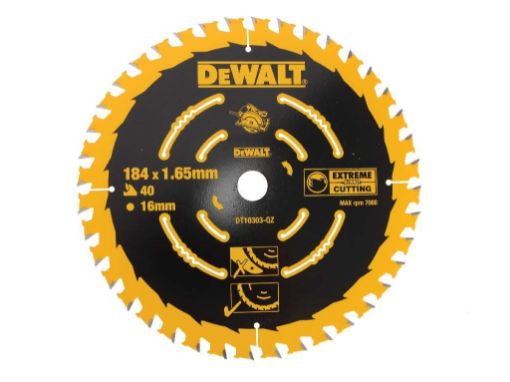 Picture of Dewalt Corded Extreme Framing Blade 184X16X40T
