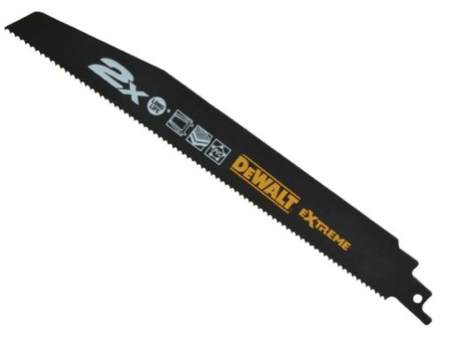 Picture of DeWalt 2X Life General Purpose Reciprocating Blade 152mm x 10 TPI Pack of 5