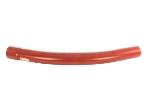 Picture of ESB PVC Ducting Bend 11° Socketed 125mm Red 