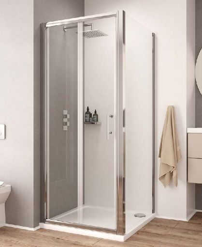 Picture of K2 Bifold Shower Door 1000mm (Adjustment 960 - 1020mm)