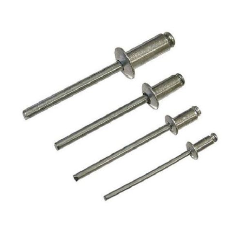 Picture of Faithfull Aluminium Rivets 4 x 13mm Long Pre-Pack of 50