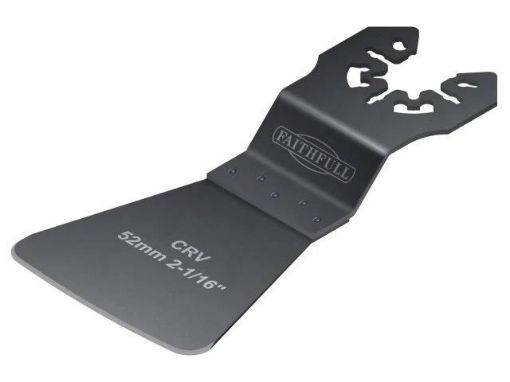 Picture of Faithfull Multi-Functional Tool Flexible CrV Scraper 52mm