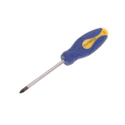 Picture of Faithfull Soft Grip Screwdriver Pozidriv Tip PZ1 x 75mm