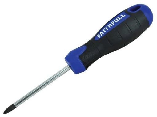 Picture of Faithfull Soft Grip Screwdriver Pozidriv Tip PZ1 x 75mm