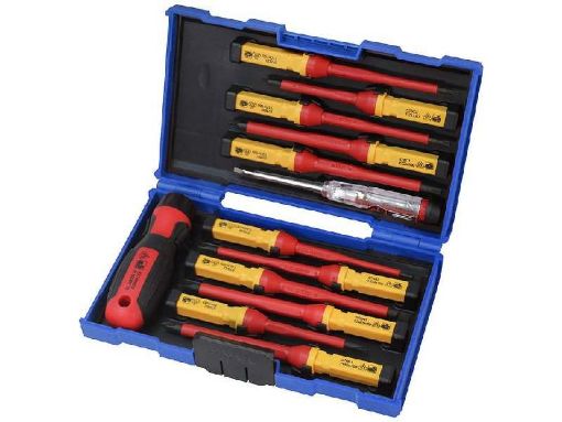 Picture of Faithfull Vde Screwdriver Set 13Pc interchangable