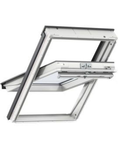 Picture of Velux GGU CK02 007021U White Polythene,55x78,Center Pivot ,INTEGRA,Electric