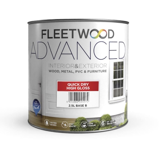 Picture of Fleetwood 2.5L Advanced Quickdry Gloss Brilliant White