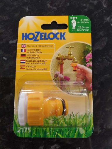 Picture of Hozelock Threaded Tap Connector Carded