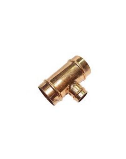 Picture of T18  3/4" x  3/4" x 1/2" Solder Tee 