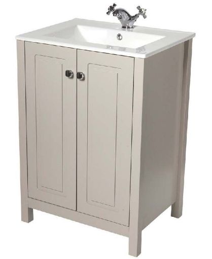 Picture of Kingston 60cm Stone Vanity Unit & Toledo Basin