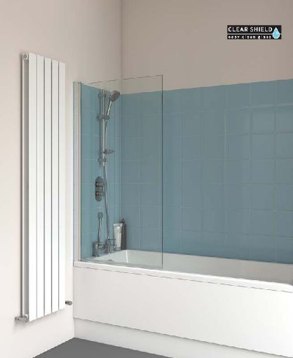 Picture of Lunar Sb4 Square Edge Bathscreen