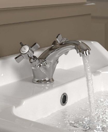 Picture of Edwardian Basin Mixer with FREE Basin Waste