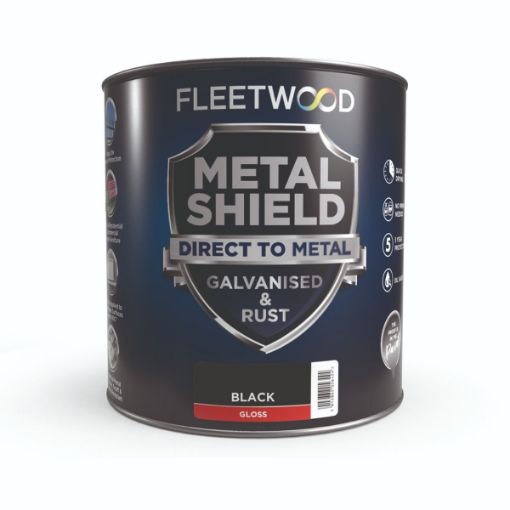 Picture of Fleetwood 1L Metal Shield Gloss Black