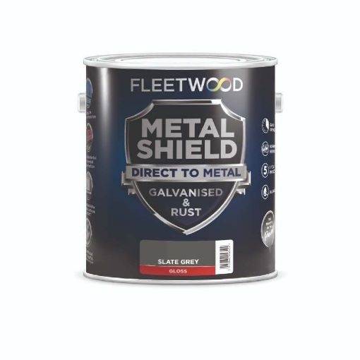 Picture of Fleetwood 1L Metal Shield Gloss Slate Grey