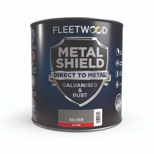 Picture of Fleetwood 1L Metal Shield Gloss Silver