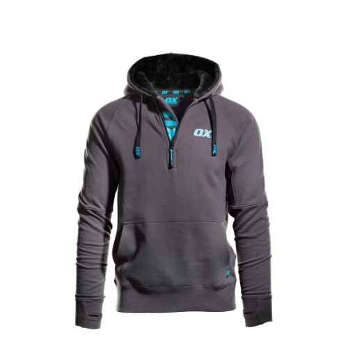 Picture of OX Hoodie - S - Black - Grey