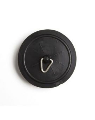 Picture of Basin Plug Black Plastic