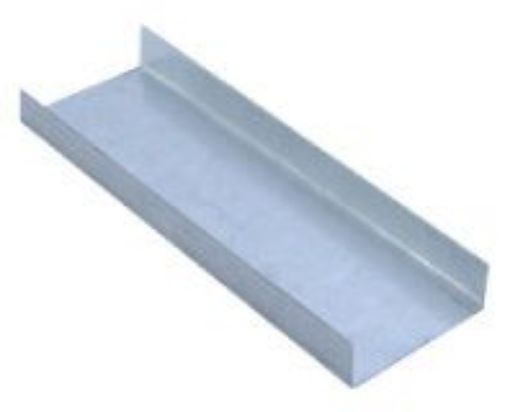 Picture of SFS Metal T72 U Track Standard 72mm 0.50 Gauge 3.0mtr Length  