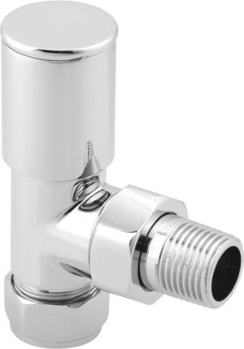 Picture of Round Angled Radiator Valves (Pr)