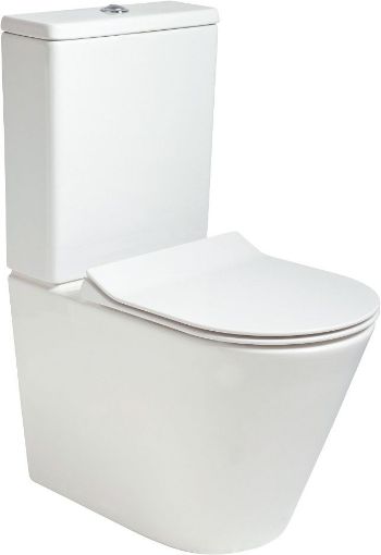 Picture of Reflections Fully Shrouded Rimless Wc Pack Slim Seat
