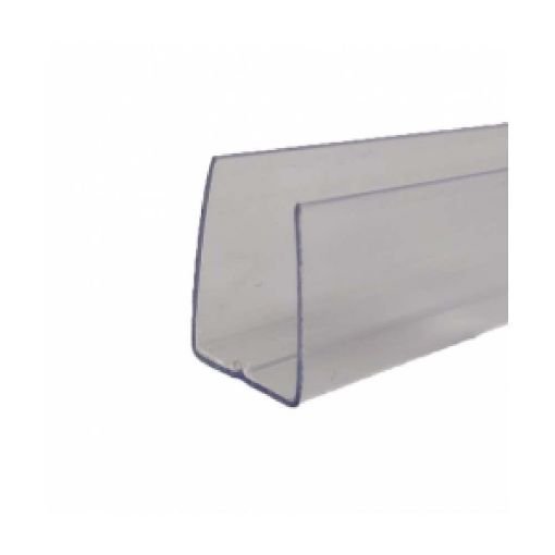 Picture of Multiwall Polycarbonate Fitting- U Trim White 10mm x 2.1mtr