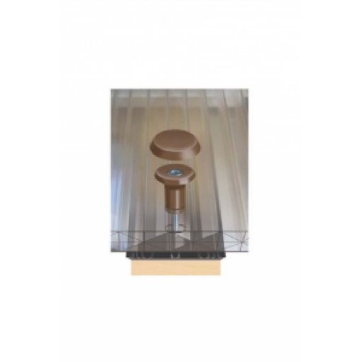 Picture of Multiwall Polycarbonate Fixing Buttons 10mm -16mm (Pack of 10)